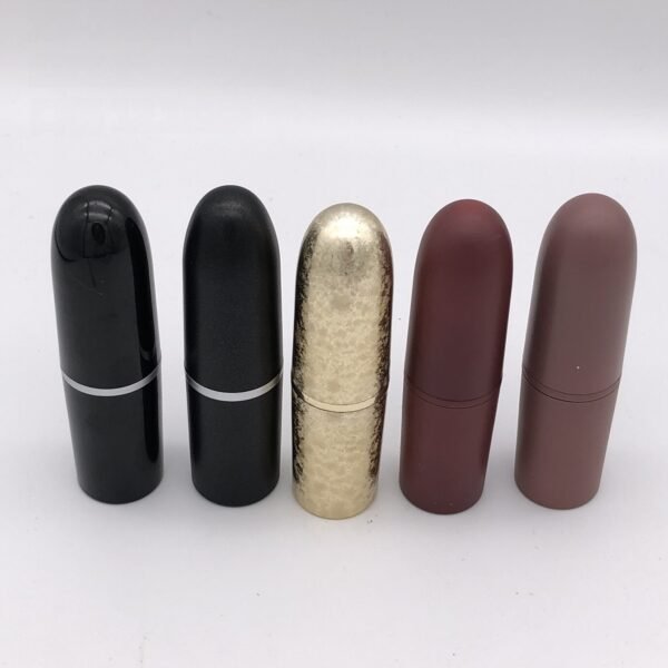 Lip Balm Tubes black cap