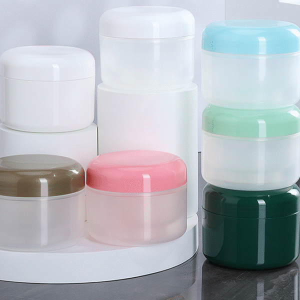 Jars PP 100g Clear Colur Injection Molding Cosmetics Packaging