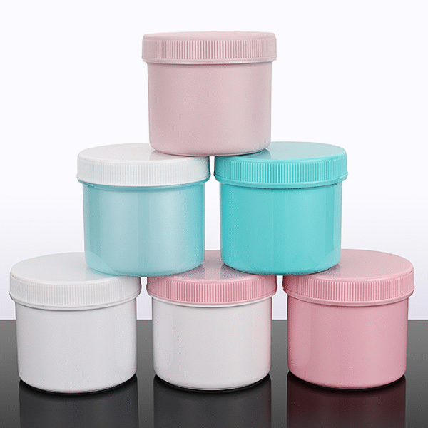 Jar PP 250g Round Colur Cosmetic Packaging