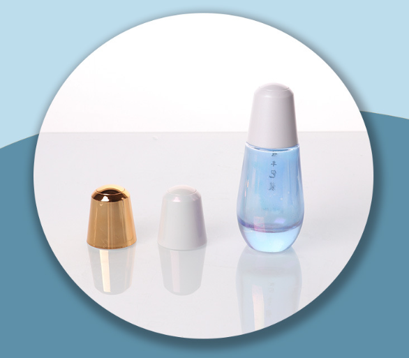 Electroplate aluminum/PP caps of bottles