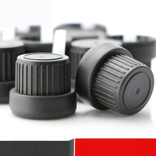 Plastic threaded cap