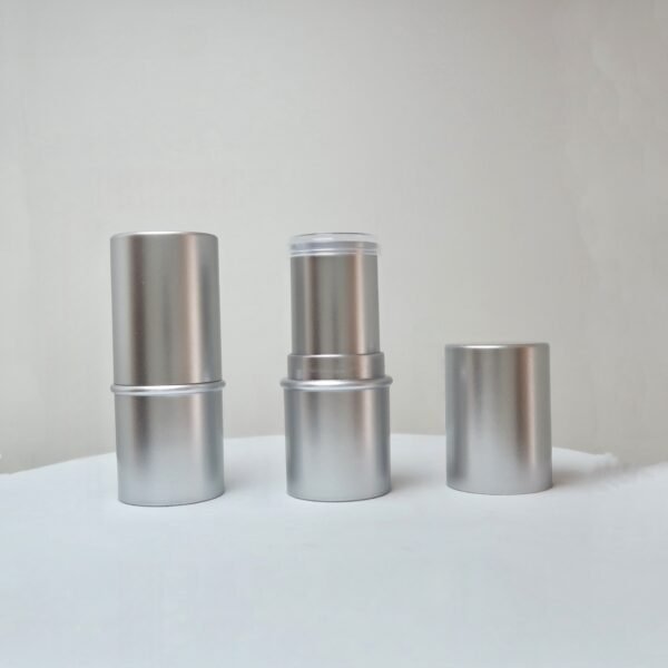 Lip Balm Tubes silver cap