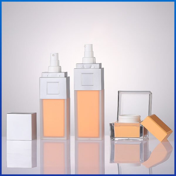 Pressurized acrylic  Treatment Bottles straight round bottle set, suspended cover bottle