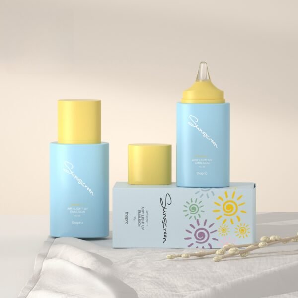 PE Tottle Cosmetic packaging material isolation cream bottle