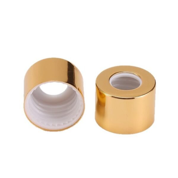 Electroplate aluminum caps ring for essence liquid bottle