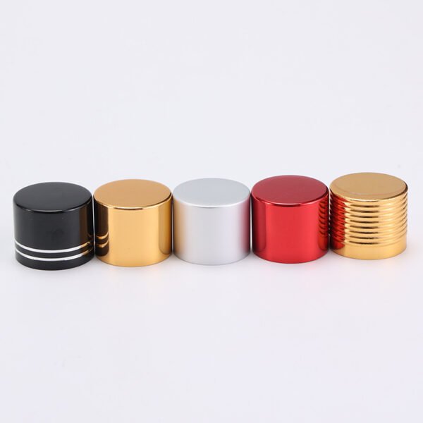 Electroplate aluminum Cosmetics Skin care caps Cosmetics Packaging