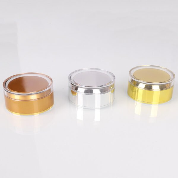 PMMA acrylic  caps Cosmetics packaging