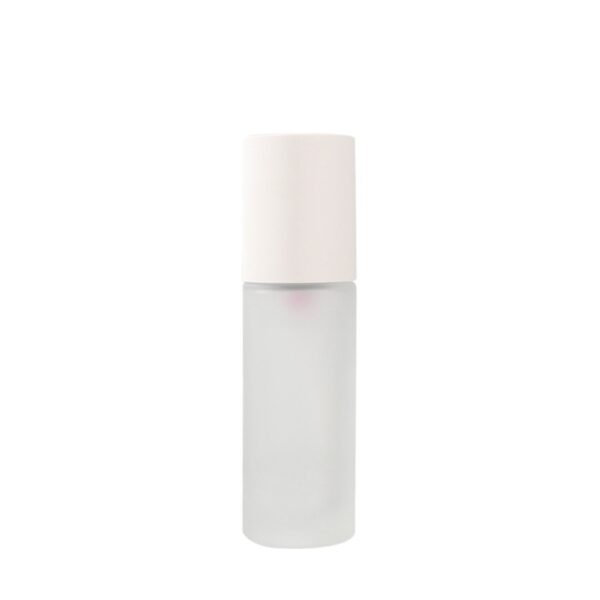30ML Airless Bottle Cylindrical Glass Bottle for Essence Liquid Also applicable as a glass bottle for liquid foundation makeup primer bare-faced cream Customization of cosmetic glass bottles is available