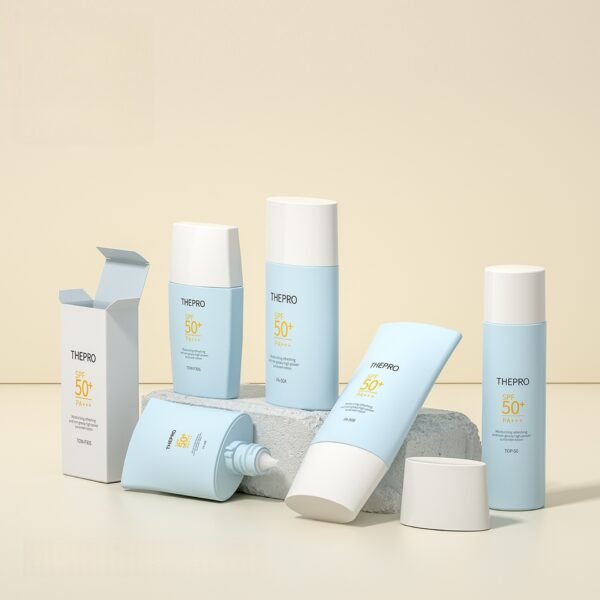 PE Tottle Cosmetic packaging material isolation cream bottle